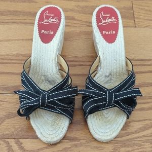 Christian Louboutin Delfin Espadrilles Wedge